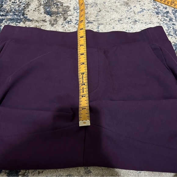 Torrid Purple Front Pocket Elastic Waist Dress Pants Size 10 - Picture 7 of 8